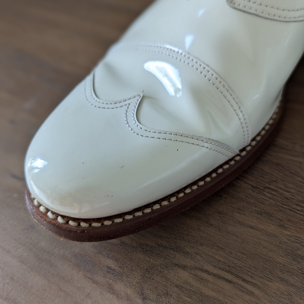 Jil Sander Patent Leather Oxfords - Picture 7 of 11